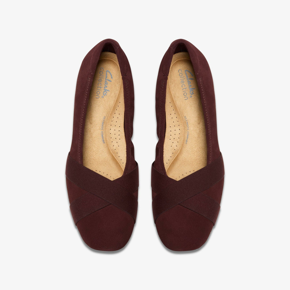 Jazmynn Gem Merlot Suede - Clarks Customer Favorite