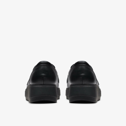 Zylah Top Black Leather - Clarks Trusted