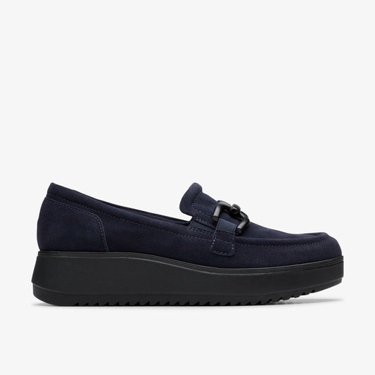 Zylah Top Navy Suede - Clarks Sale