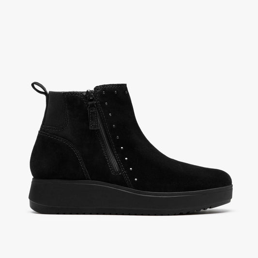Zylah Willow Black Suede - Clarks Hot Sale