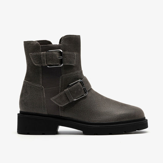 Lauryl Bay Dark Grey Leather - Clarks Best Price