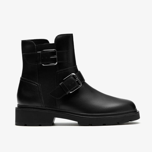 Lauryl Bay Black Leather - Clarks Classic