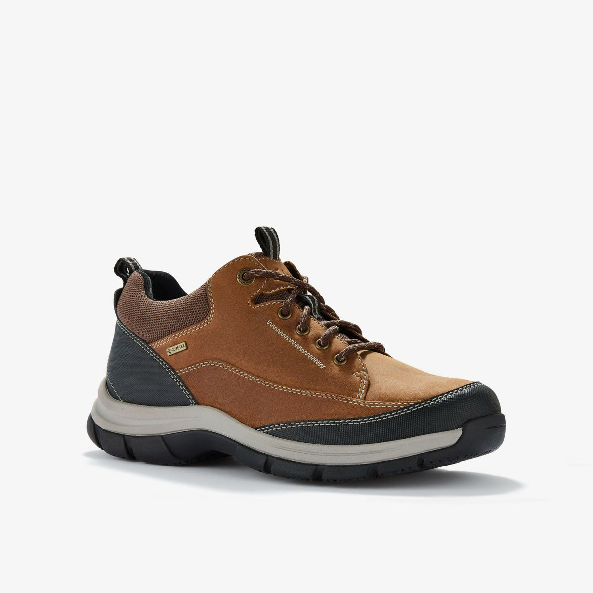 Spypath Lo GORE-TEX Dark Tan Leather - Clarks Discount