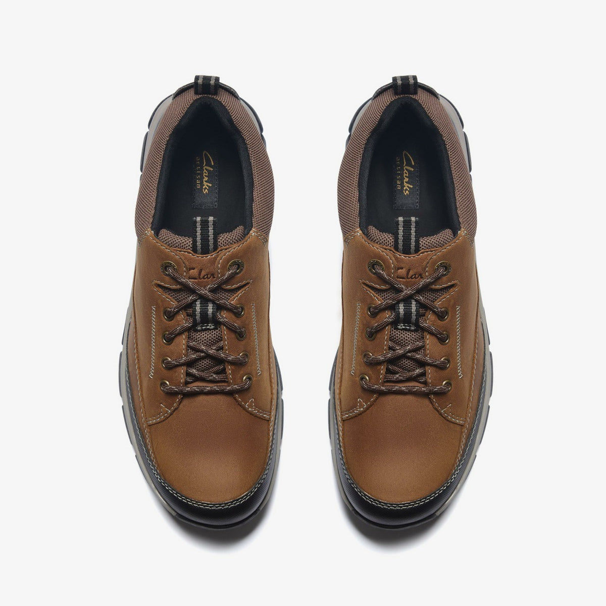 Spypath Lo GORE-TEX Dark Tan Leather - Clarks Discount