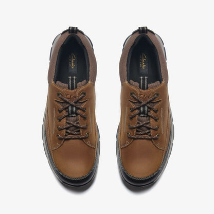 Spypath Lo GORE-TEX Dark Tan Leather - Clarks Discount