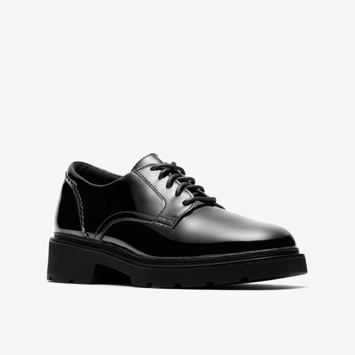 Lauryl Lace Black Patent - Clarks Latest