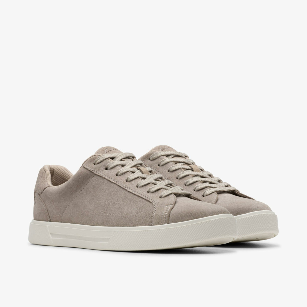 Romsey Lace Grey Suede - Clarks Trusted