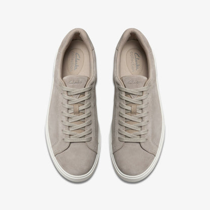 Romsey Lace Grey Suede - Clarks Trusted