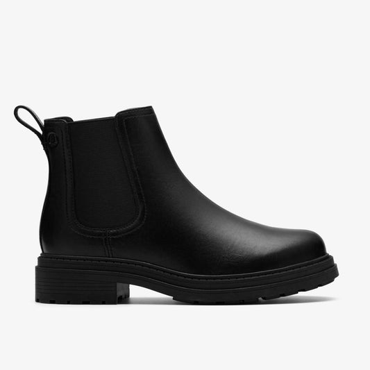 Orinoco3 Lane Black Leather - Clarks Premium