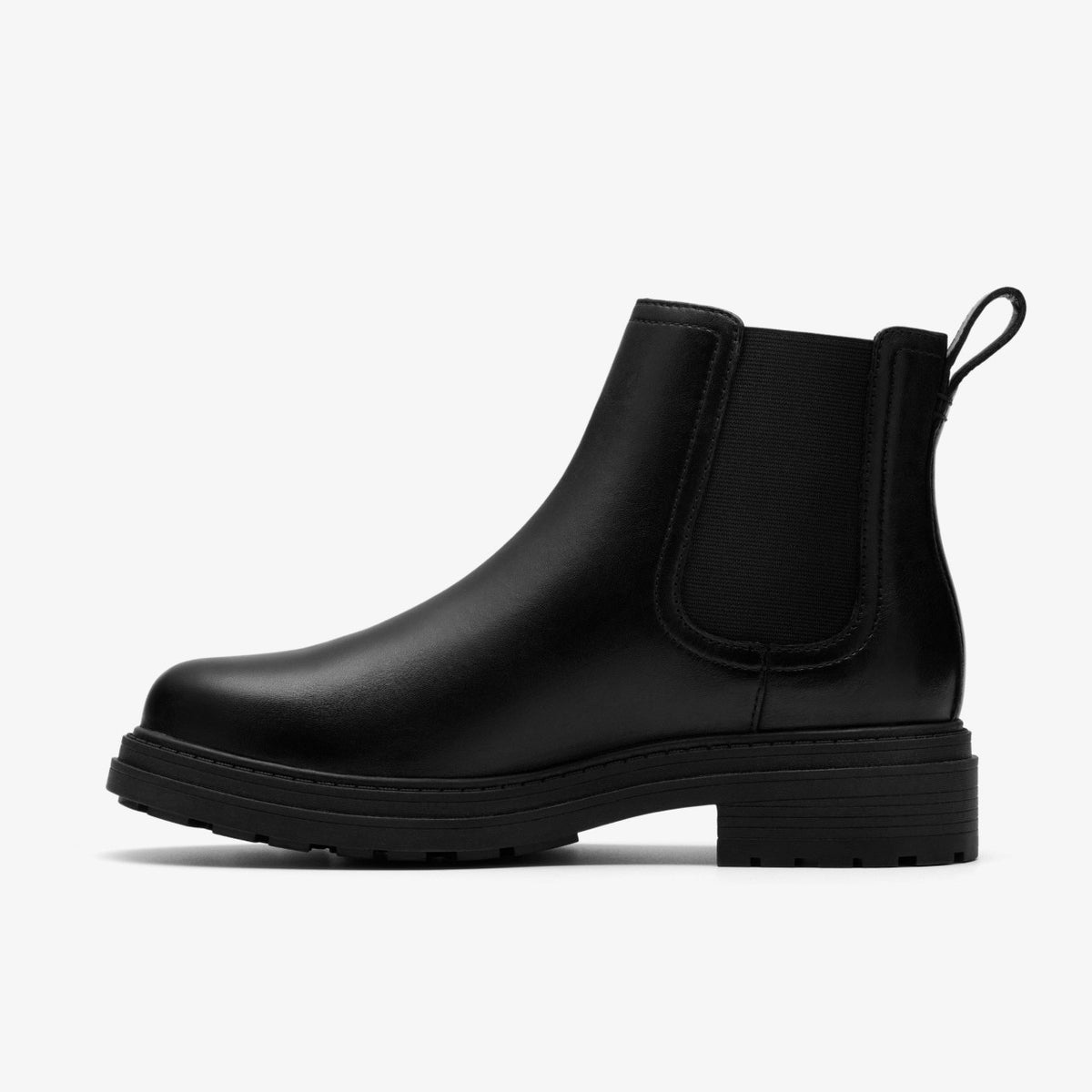 Orinoco3 Lane Black Leather - Clarks Premium