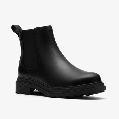 Orinoco3 Lane Black Leather - Clarks Premium