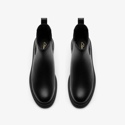 Orinoco3 Lane Black Leather - Clarks Premium