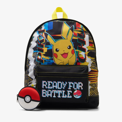 Pokemon 2 Large Black/Yellow - Clarks Discount