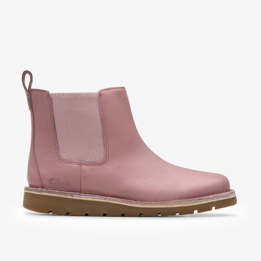 Joyful Sky Kid Dusty Pink - Clarks Smart Buy