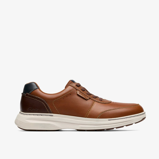 Craftwell Lace Tan Leather - Clarks Signature