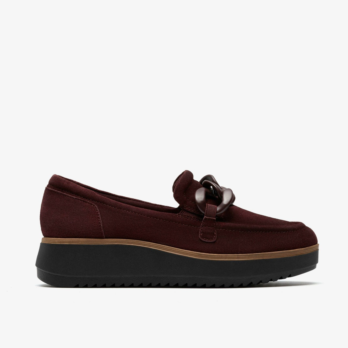 Zylah May Merlot Suede - Clarks Great Value