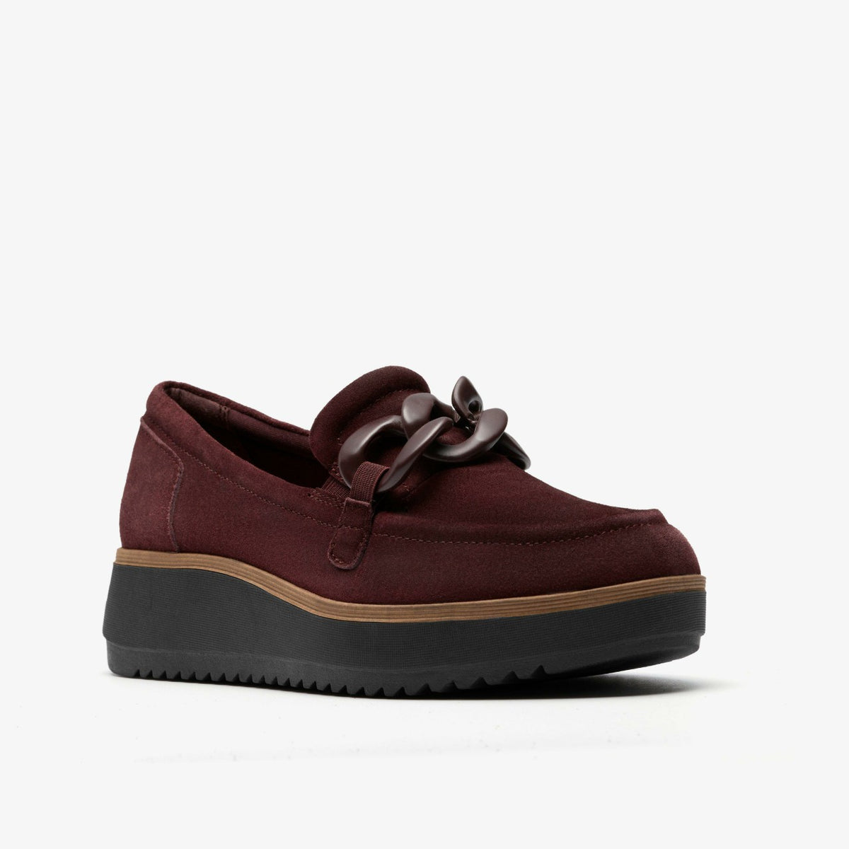 Zylah May Merlot Suede - Clarks Great Value