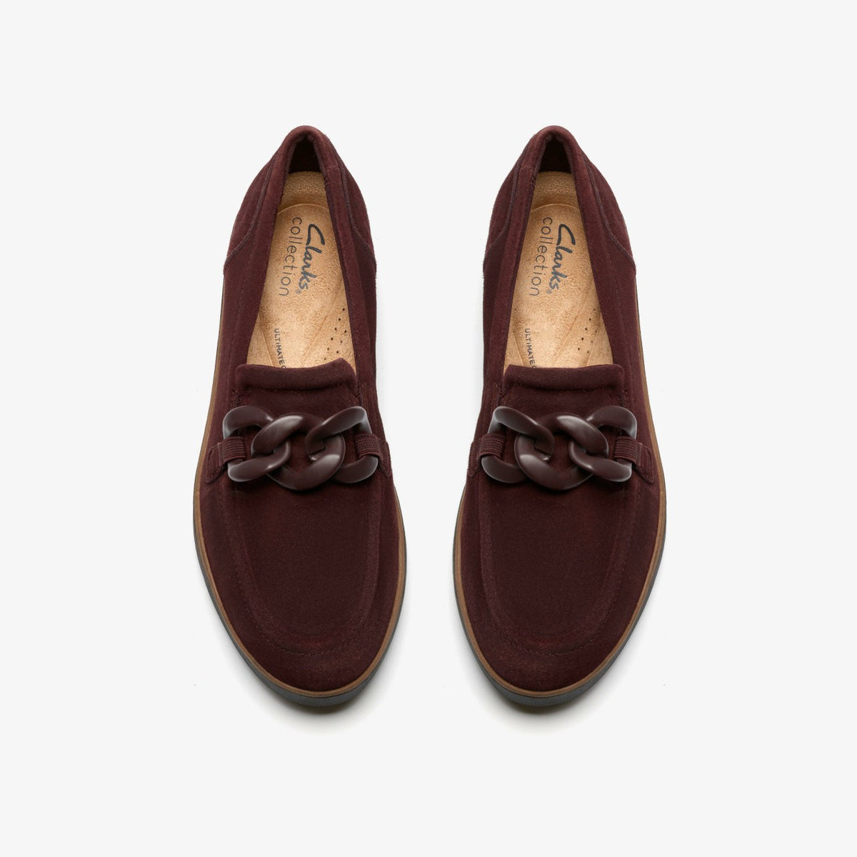 Zylah May Merlot Suede - Clarks Great Value