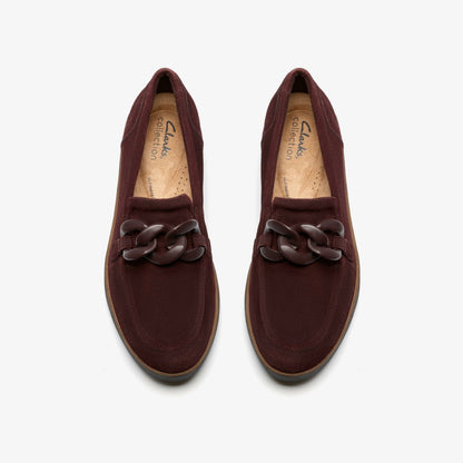 Zylah May Merlot Suede - Clarks Great Value