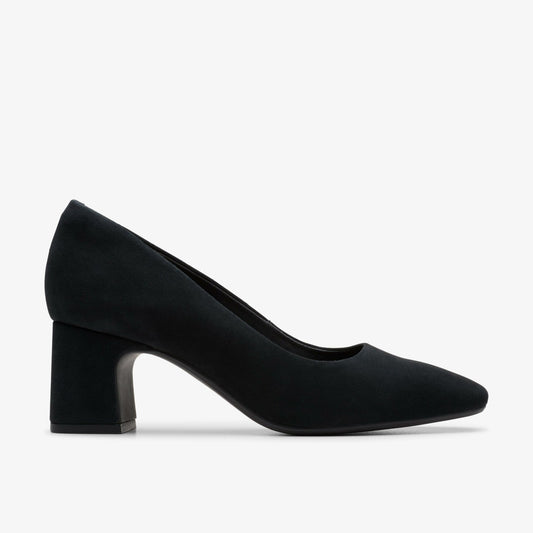 Fernie Court Black Suede - Clarks Smart Buy