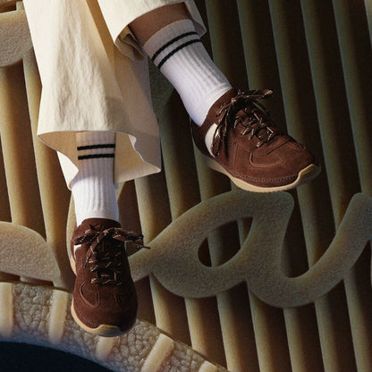 Meridor Lo Brown Suede - Clarks Trending