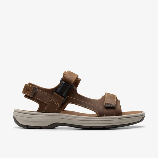 Saltway Edge Light Tan Leather - Clarks Special Offer