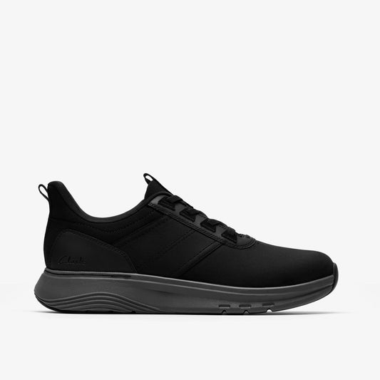 Motion Trek LX Black Leather - Clarks Everyday