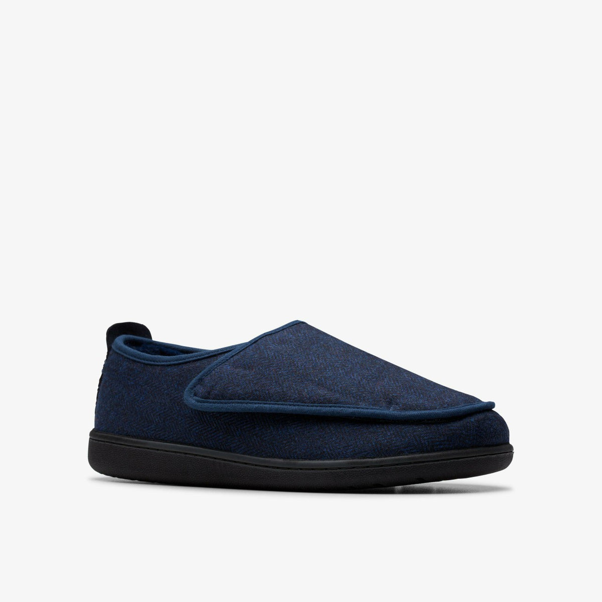 King Riptape Slipper Navy Interest - Clarks Best Seller