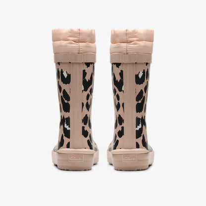 Tarri Race Kid Blush Pink Print - Clarks Essential