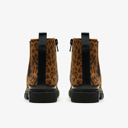 Evyn Chelsea Kid Leopard Print - Clarks New