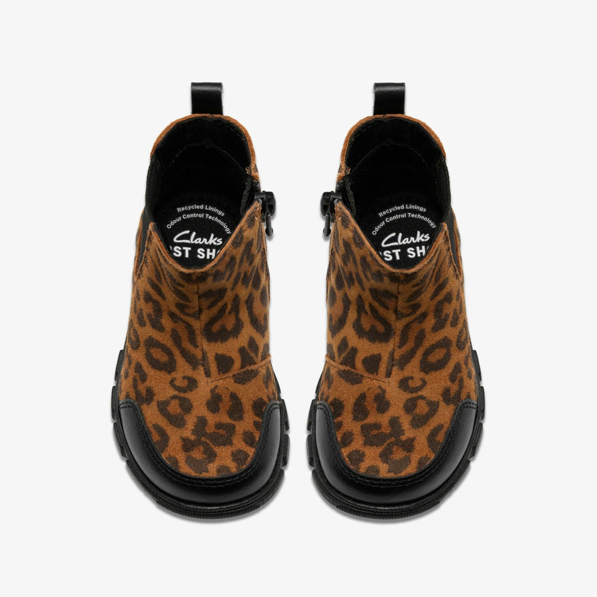 Evyn Chelsea Toddler Leopard Print - Clarks Smart Buy