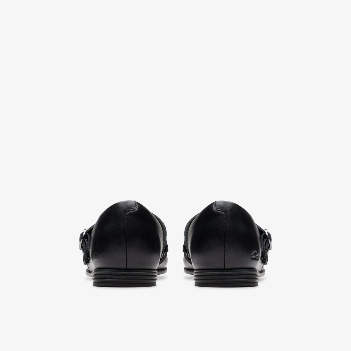 Finja Bar Older Black Leather - Clarks Hot Sale