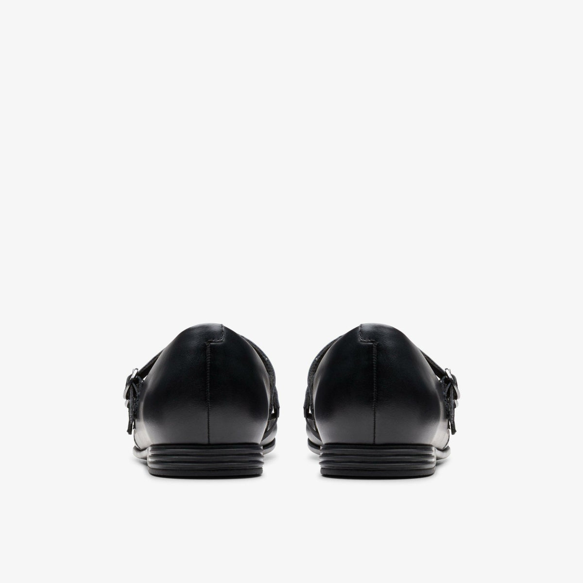 Finja Bar Youth Black Leather - Clarks Best Price