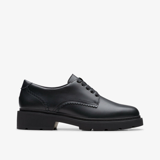 Eris Pure Youth Black Leather - Clarks Best Price