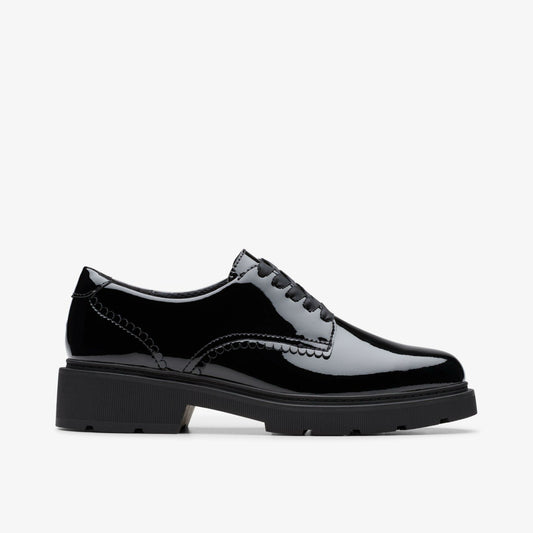 Eris Pure Youth Black Patent - Clarks Hot Sale
