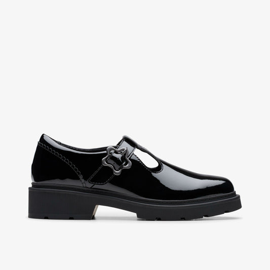 Eris Hope Youth Black Patent - Clarks Hot Sale