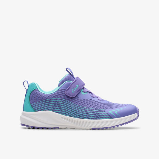 Deyes Dash Kids Purple Synthetic - Clarks Sale