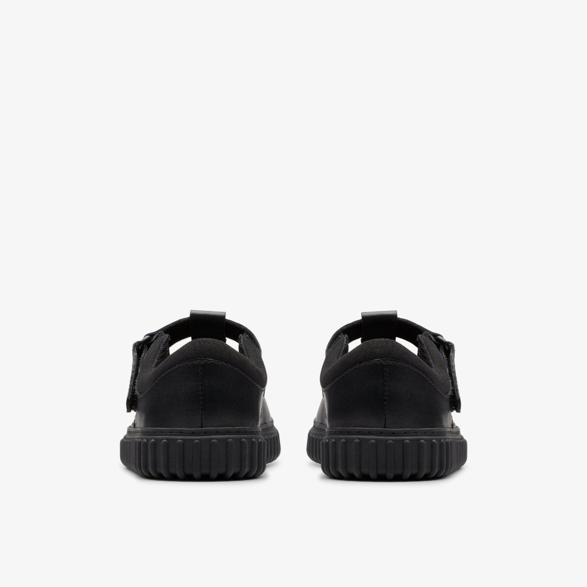 Cove Hope Kid Black Leather - Clarks Value