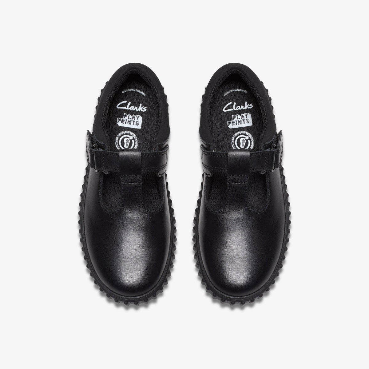 Cove Hope Kid Black Leather - Clarks Value