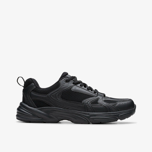 Crafton Move Youth Black - Clarks Sale