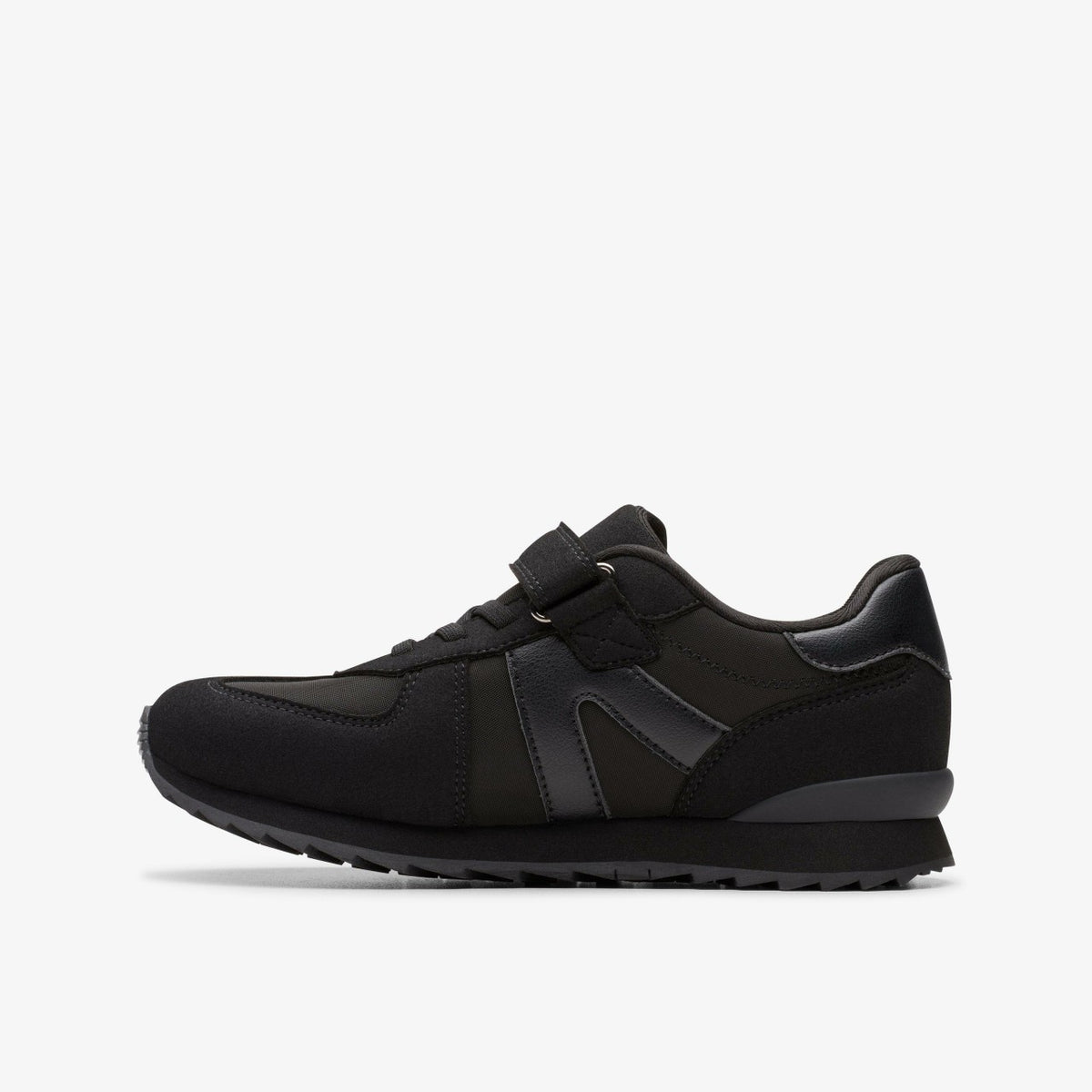 Jaspen Vibe Kid Black/Black - Clarks Essential