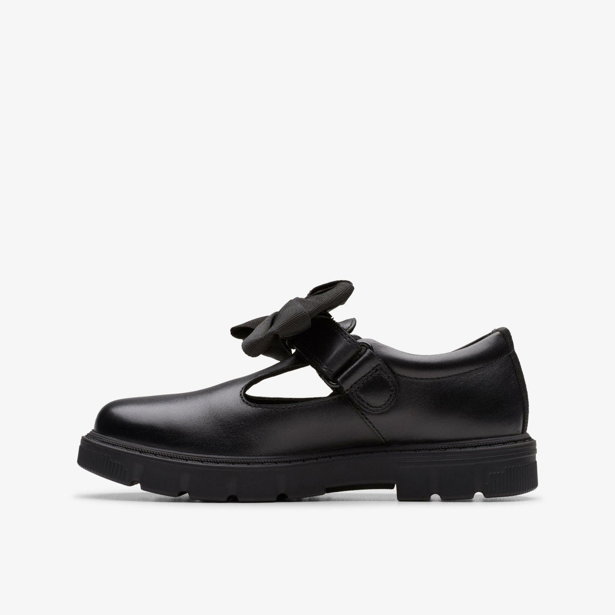 Lorcam Hope Kid Black Leather - Clarks Special Offer