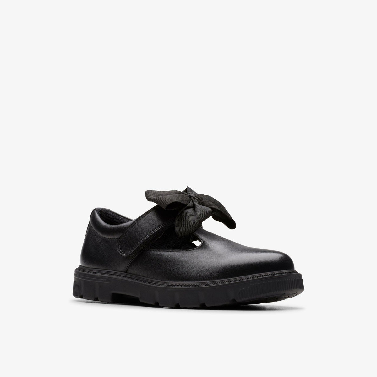 Lorcam Hope Kid Black Leather - Clarks Special Offer
