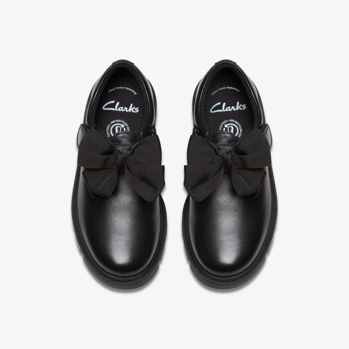 Lorcam Hope Kid Black Leather - Clarks Special Offer