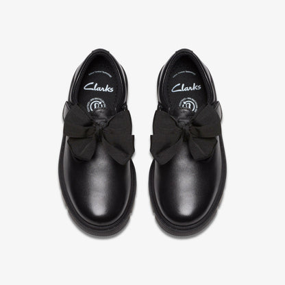Lorcam Hope Kid Black Leather - Clarks Special Offer