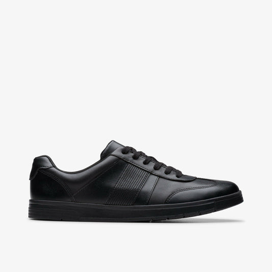 Disco Pace Youth Black Leather - Clarks Deals