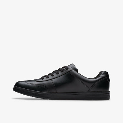 Disco Pace Youth Black Leather - Clarks Deals