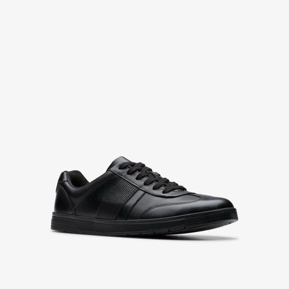 Disco Pace Youth Black Leather - Clarks Deals