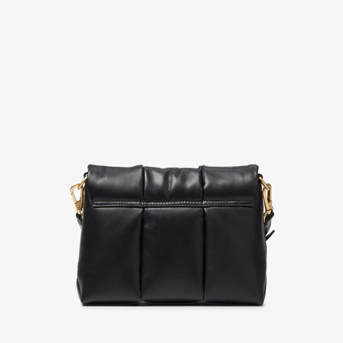 Puffy Crossbody Black Leather - Clarks Great Value