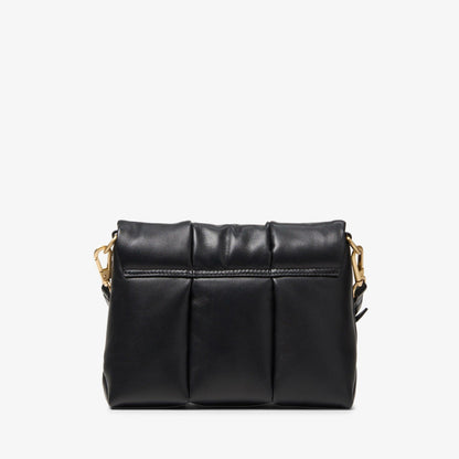 Puffy Crossbody Black Leather - Clarks Great Value